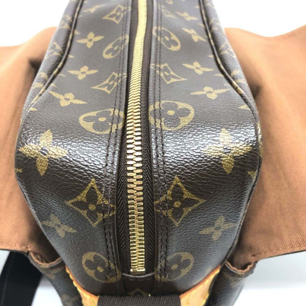 LOUIS VUITTON Authentic Brown Monogram Canvas Messenger Shoulder Bag - Picture 16 of 16